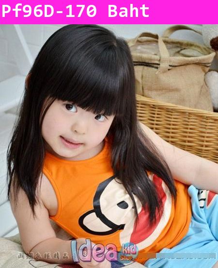 เสื้อกล้าม Paul Frank หน้าใหญ๊ใหญ่สีส้ม