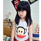 เสื้อกล้าม-Paul-Frank-หน้าใหญ๊ใหญ่สีขาว