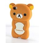 เคส-iPhone-ลายหมี-Rilakkuma-สีน้ำตาลเข้ม-4/4s