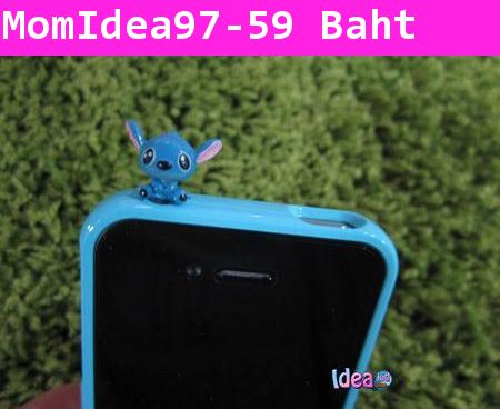 จุกปิดกันฝุ่น iPhone ลาย Stitch 