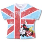 เสื้อแขนสั้น-Disney-ลายมินนี่เมาส์กับธงชาติอังกฤษ