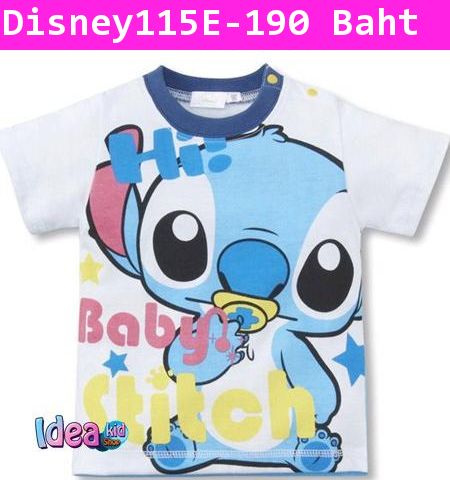 เสื้อแขนสั้น Disney ลาย HI STITCH