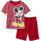 ชุดเสื้อกางเกง-BABY-GAP-Mickey-Mouse-สุดหล่อ-สีแดง