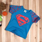 เสื้อแขนสั้น-Mini-Superman-สีน้ำเงิน