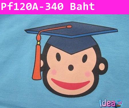 ชุดเสื้อกางเกง PAUL FRANK รับปริญญา