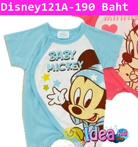 ชุดบอดี้สูท BABY MICKEY สีฟ้า