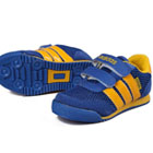 รองเท้าผ้าใบ-Adidas-3-แถบ-สีน้ำเงินเหลือง