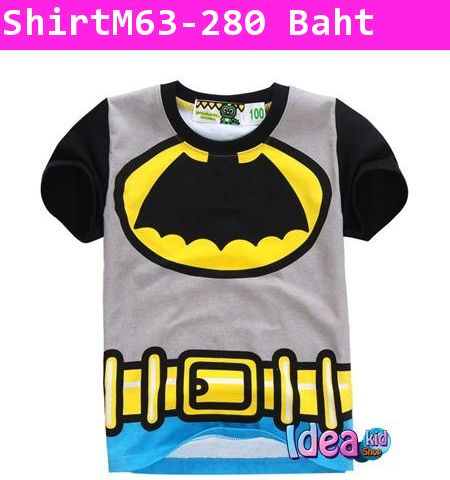 เสื้อแขนสั้น มนุษย์ค้างคาว BATMAN