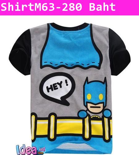 เสื้อแขนสั้น มนุษย์ค้างคาว BATMAN