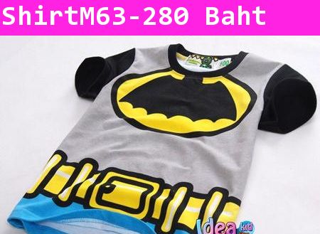 เสื้อแขนสั้น มนุษย์ค้างคาว BATMAN