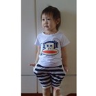 ชุดเสื้อกางเกง-MINI-PAUL-FRANK-สีดำ