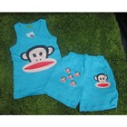 ชุดเสื้อกล้ามกางเกง-PAUL-FRANK-สีฟ้า