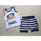 ชุดเสื้อกางเกง-Paul-Frank-MONKEY-สีกรมท่า