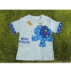 เสื้อแขนสั้น-MIKI-HOUSE-ลายช้างหรรษา