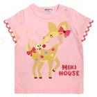 เสื้อแขนสั้น-MIKI-HOUSE-ลายกวางหรรษา