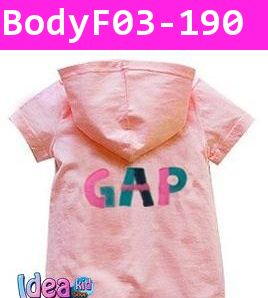 ชุดบอดี้สูท BABY GAP PAINT สีชมพู