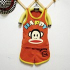 ชุดเสื้อกางเกง-HAPPY-PAUL-FRANK-สีน้ำตาล