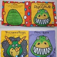 นิทานผ้า-My-cuddly-cloth-Dinosaur-(ภาษาสเปน)