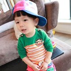 เสื้อแขนยาวลูกครึ่ง-PAUL-FRANK-สีเขียว