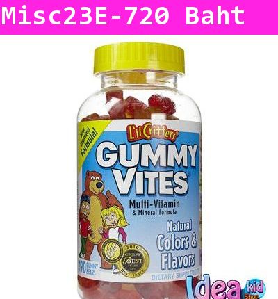 วิตามินรวมเด็ก Gummy Vites 190 ตัว (USA)