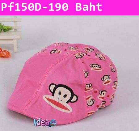 หมวกทรงเจ้าพ่อเซี่ยงไฮ้ Paul Frank หลายหน้า สีชมพู