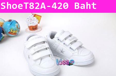 รองเท้าผ้าใบ BaBaTu สีขาว