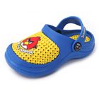 รองเท้าสไตล์-Crocs-ลาย-Angry-Birds-สีน้ำเงิน