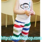 ชุดเสื้อกล้ามกางเกง-Paul-Frank-นักประดาน้ำขาว