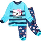 ชุดนอน-Hello-Kitty-ใฝ่เรียน-สีเขียว