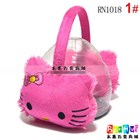 ที่ปิดหูกันหนาว-Hello-Kitty-นุ่มนิ่ม-สีชมพูเข้ม