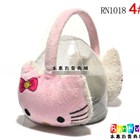 ที่ปิดหูกันหนาว-Hello-Kitty-นุ่มนิ่ม-สีชมพูอ่อน