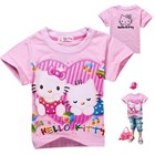 เสื้อแขนสั้น-Hello-Kitty-คู่รัก-สีชมพู