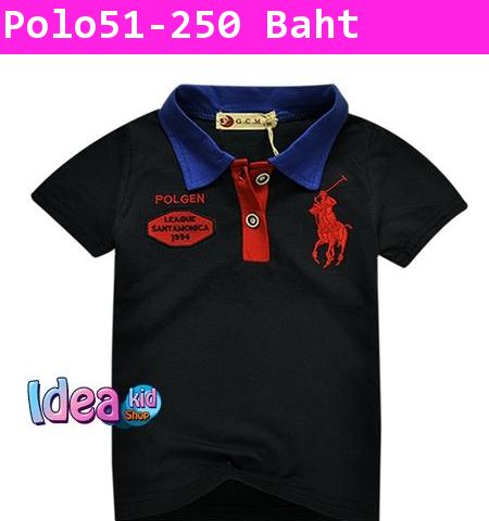 เสื้อโปโล POLGEN สีกรมท่า