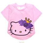 เสื้อแฟชั่นลาย-Hello-Kitty-ทรงผีเสื้อ-สีชมพู