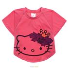 เสื้อแฟชั่นลาย-Hello-Kitty-ทรงผีเสื้อ-สีแดง