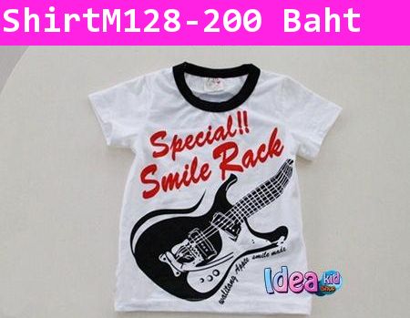 เสื้อแขนสั้น Special Smile Rock