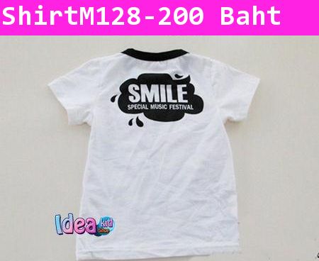 เสื้อแขนสั้น Special Smile Rock