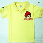 เสื้อโปโล-Angry-Birds-เคร่งขรึม-สีเหลือง