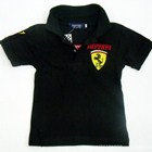 เสื้อโปโล-Ferrari-สีดำ