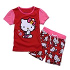 ชุดเสื้อกางเกง-Hello-Kitty-ใส่บิกินี่-สีแดง