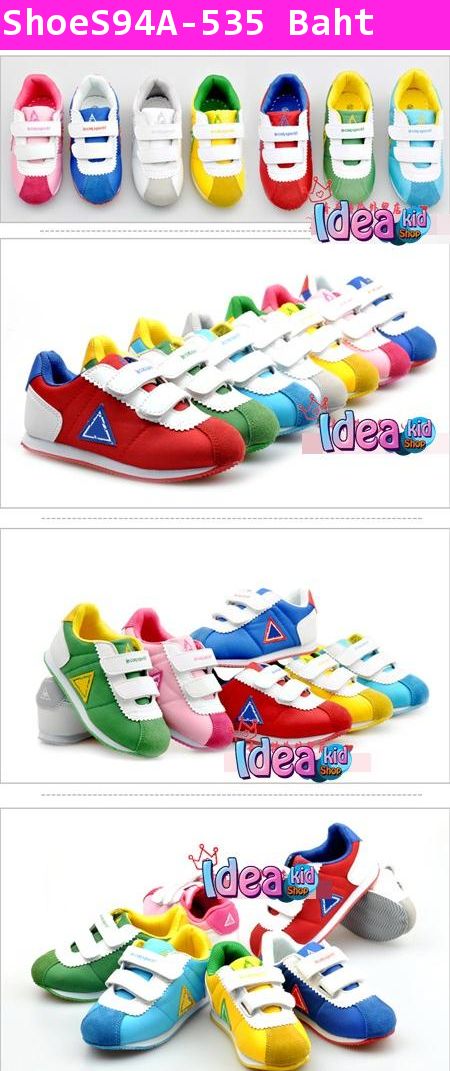 รองเท้าผ้าใบ lecoq sportif Two Tone สีแดง