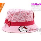 หมวกปีกบาน-Hello-Kitty-ลายเครื่องสำอาง