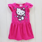 ชุดเดรส-Hello-Kitty-ใส่ชุดดอกไม้-สีชมพู