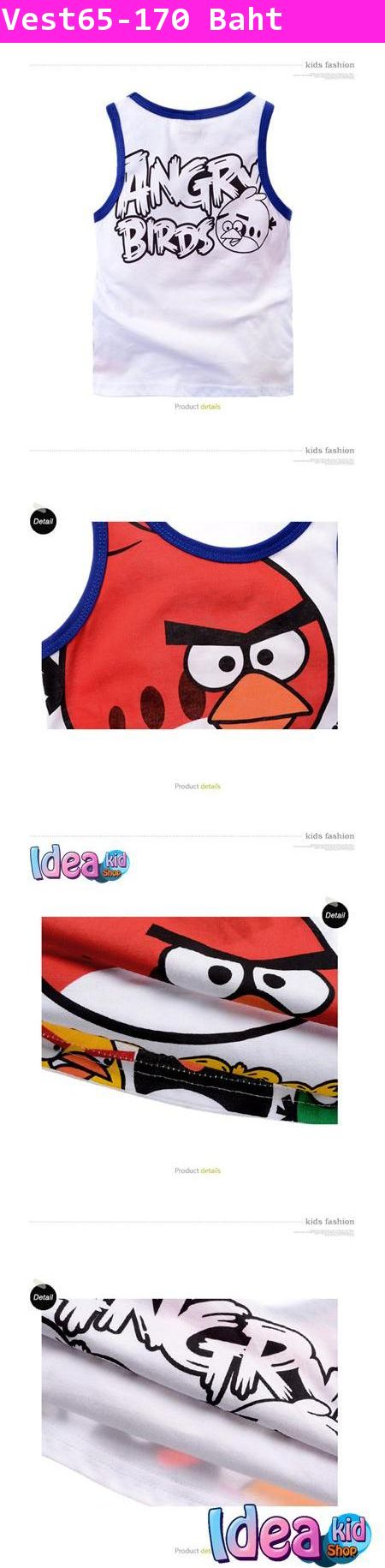 เสื้อกล้าม Angry Birds จอมป่วน