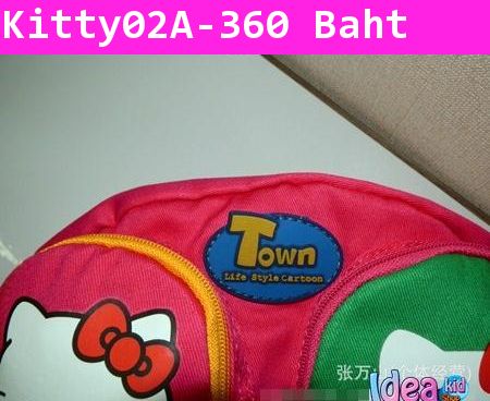 กระเป๋าเป้ Hello Kitty Town สีชมพู