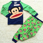 ชุดเสื้อกางเกง-Paul-Frank-หน้าใหญ่-น้ำเงินเขียว