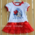 เสื้อแขนสั้น-Lady-Minnie-Mouse-สีแดง