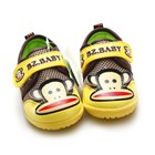 รองเท้า-Mini-Baby-Paul-Frank-สีเหลืองน้ำตาล