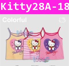 เสื้อกล้าม Hello Kitty หัวใจดวงโต สีชมพู