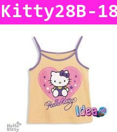 เสื้อกล้าม Hello Kitty หัวใจดวงโต สีเหลือง